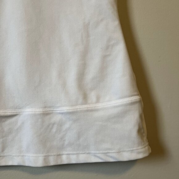 Y2K White Witchy Lacy V-Neck High Waist Bodycon Tank - Picture 7 of 14